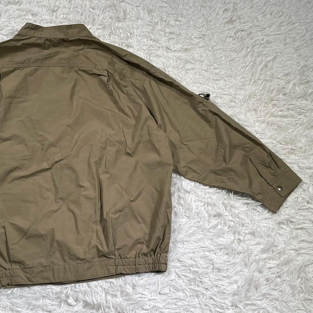 [Simple Life] Blouson, One Size, Khaki, Full Zip Jumper, Outerwear