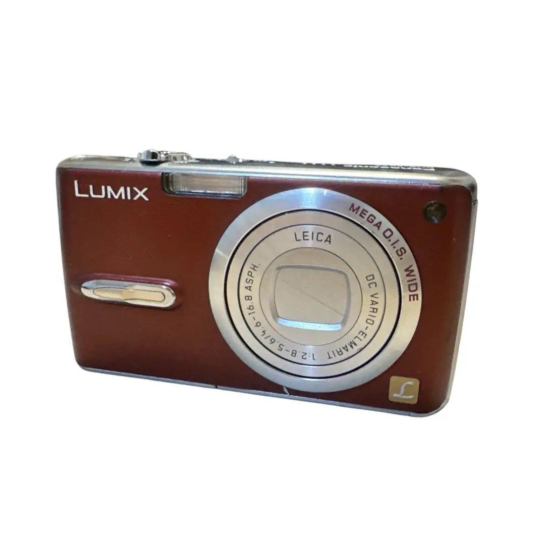 Panasonic DMC-FX07 Red Compact Digital Camera