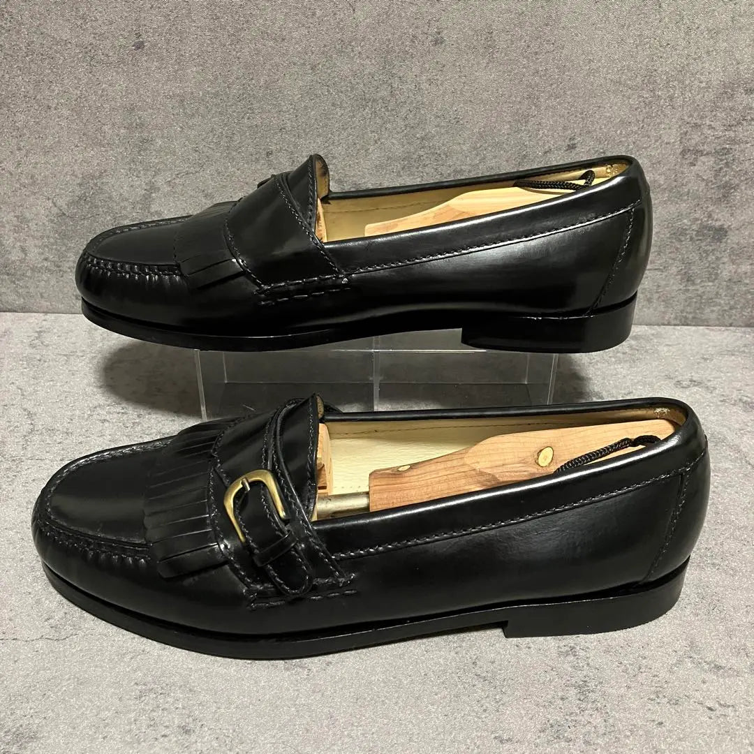 ♡Dead Stock♡ Cole Haan Loafers Old Logo New Black 1662