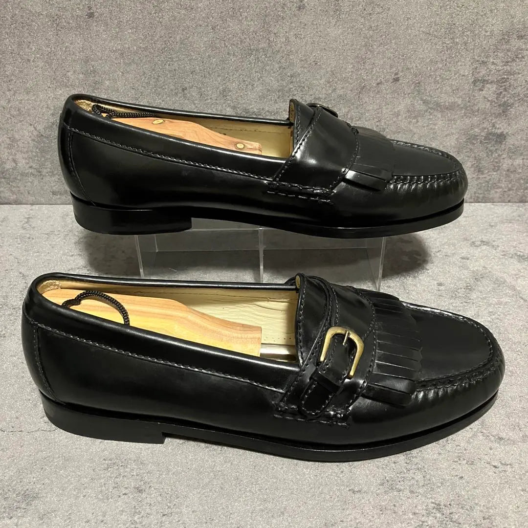 ♡Dead Stock♡ Cole Haan Loafers Old Logo New Black 1662