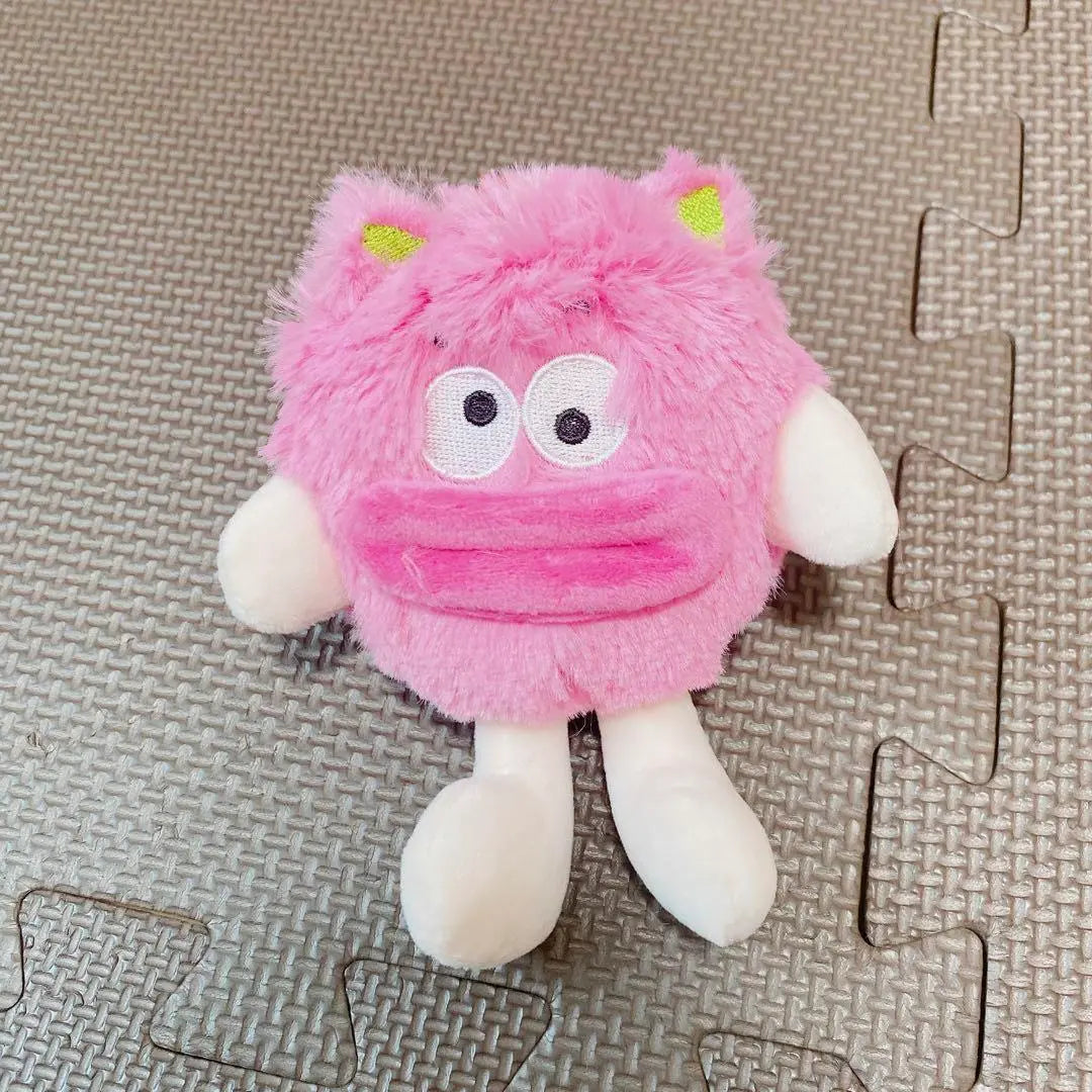 Anónimo ⭐️ Lindo llavero de peluche para mujer con dije para bolso, color rosa