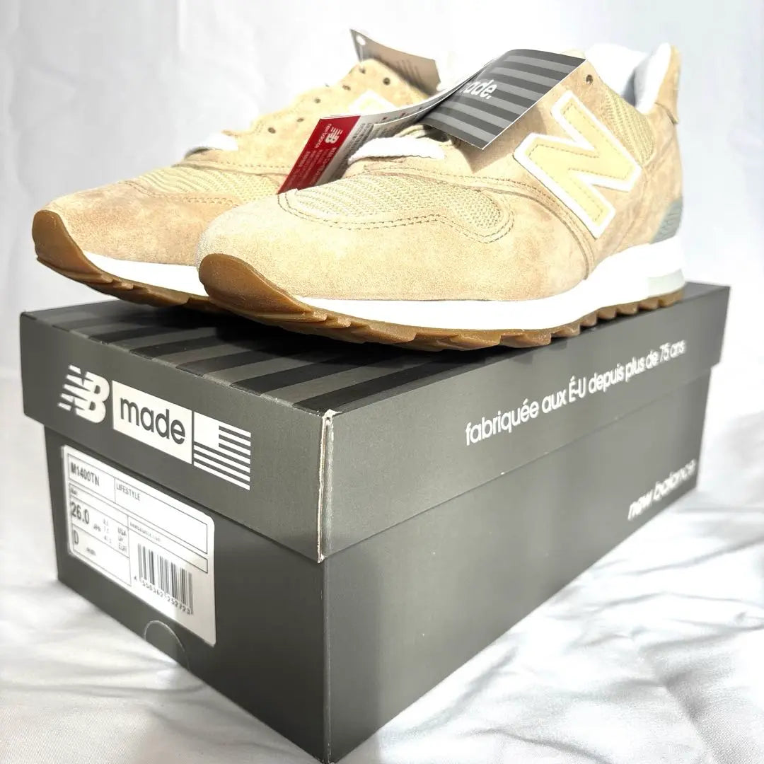 New Balance M1400TN 26.0cm Beige