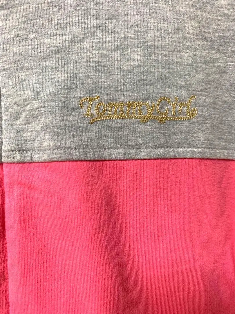 Tommy girl [2way] Reversible hoodie