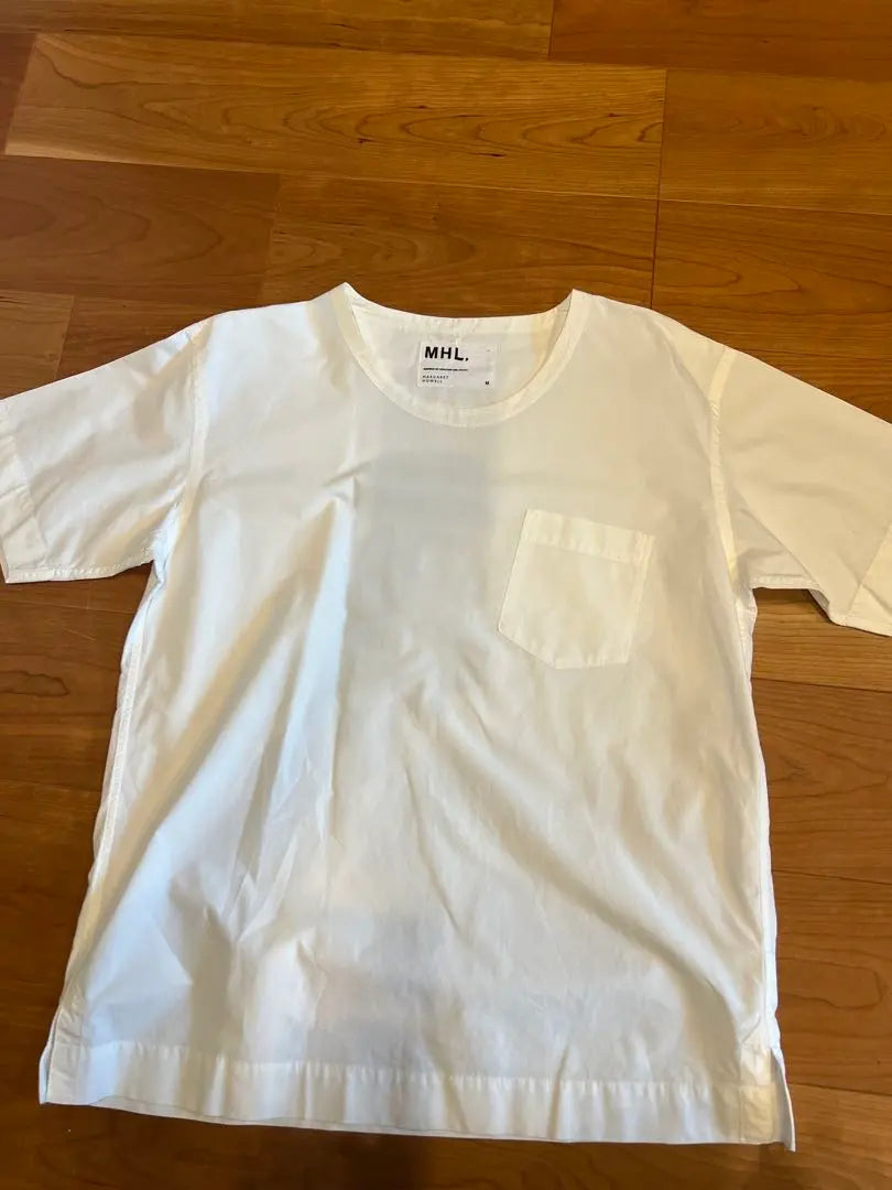 MHL, White shirt, cut and sew T-shirt size M