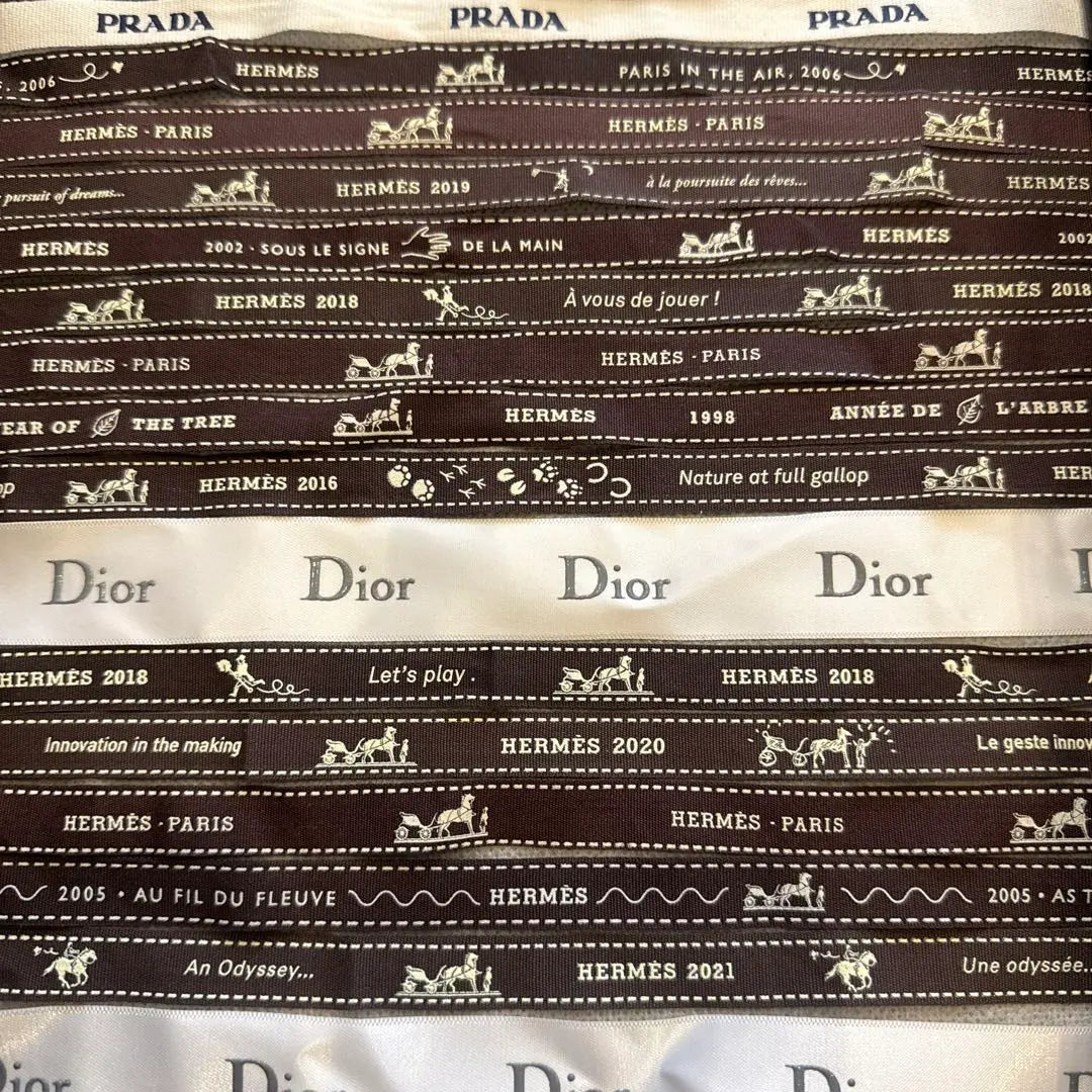 Immediate purchase OK Brand ribbon set of 40 or more Hermes