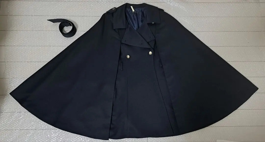 NO.S PROJECT Cloak coat navy