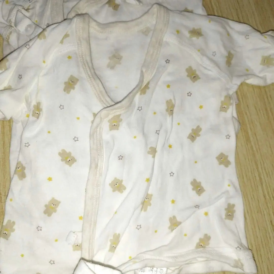 [Envío incluido] Ropa interior para bebé recién nacido, 10 calzoncillos cortos, Pollito, Osito