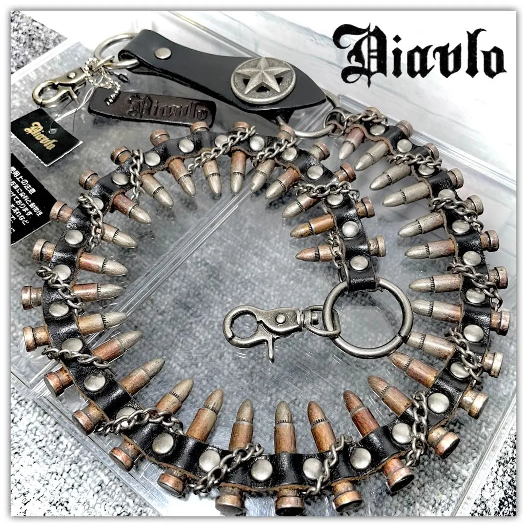 Diavlo Bullet Stud Wallet Chain Bullet Belt Bullet Belt