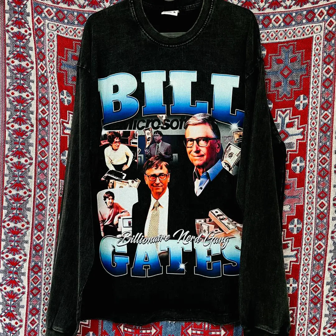 New ✨ BILL GATES Ron T -Lonti XL 2XL Fortune Up