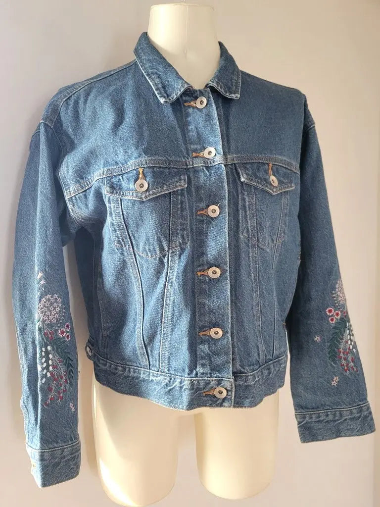 60 [Price cut] Pagebυ Alicia Ladies Denim Jacket F