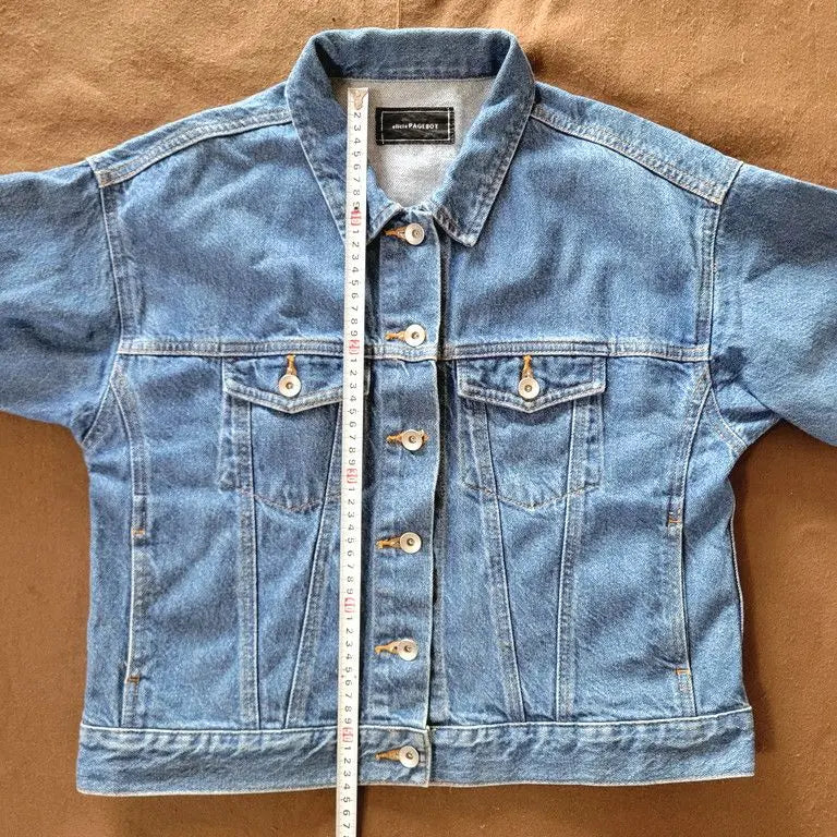 60 [Price cut] Pagebυ Alicia Ladies Denim Jacket F