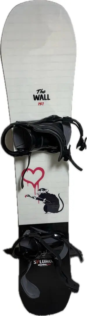 Salomon The Wall Snowboard Banksy Set