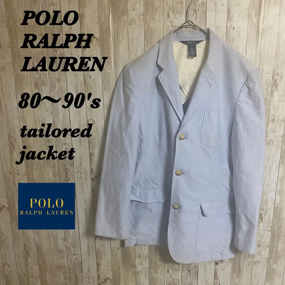 [788] Chaqueta a medida POLO RALPH LAUREN años 80-90 | 【788】POLO RALPH LAUREN de los 80〜90テーラードジャケット