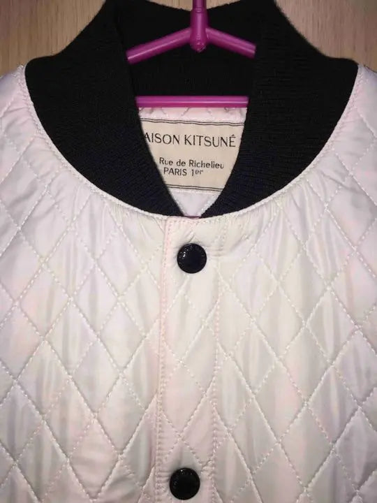 Genuine MAISON KITSUNE Fox Quilted Blouson | 正規 MAISON KITSUNE キツネ キルティング ブルゾン