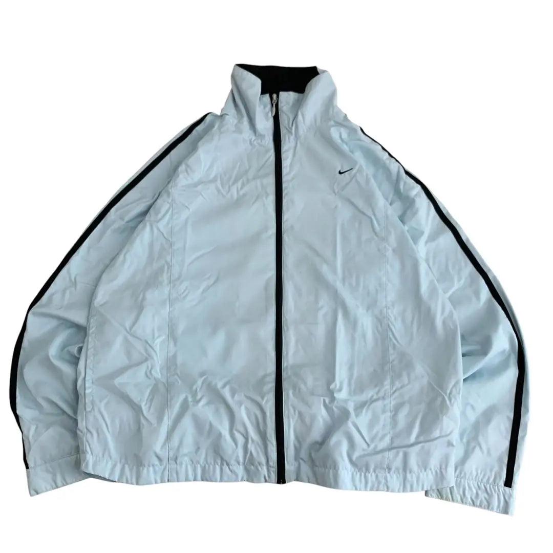 nike nike nylon jacket y2k embroidery logo mizuiro men's L