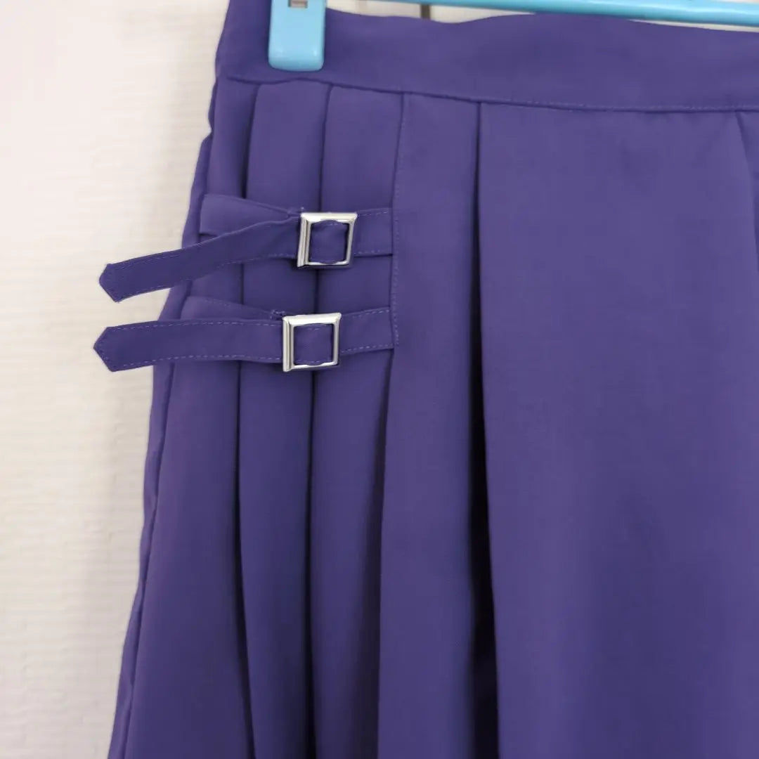 〈USED Good Condition♪〉SISTER JENNI 150cm Purple Pleated Skirt♪