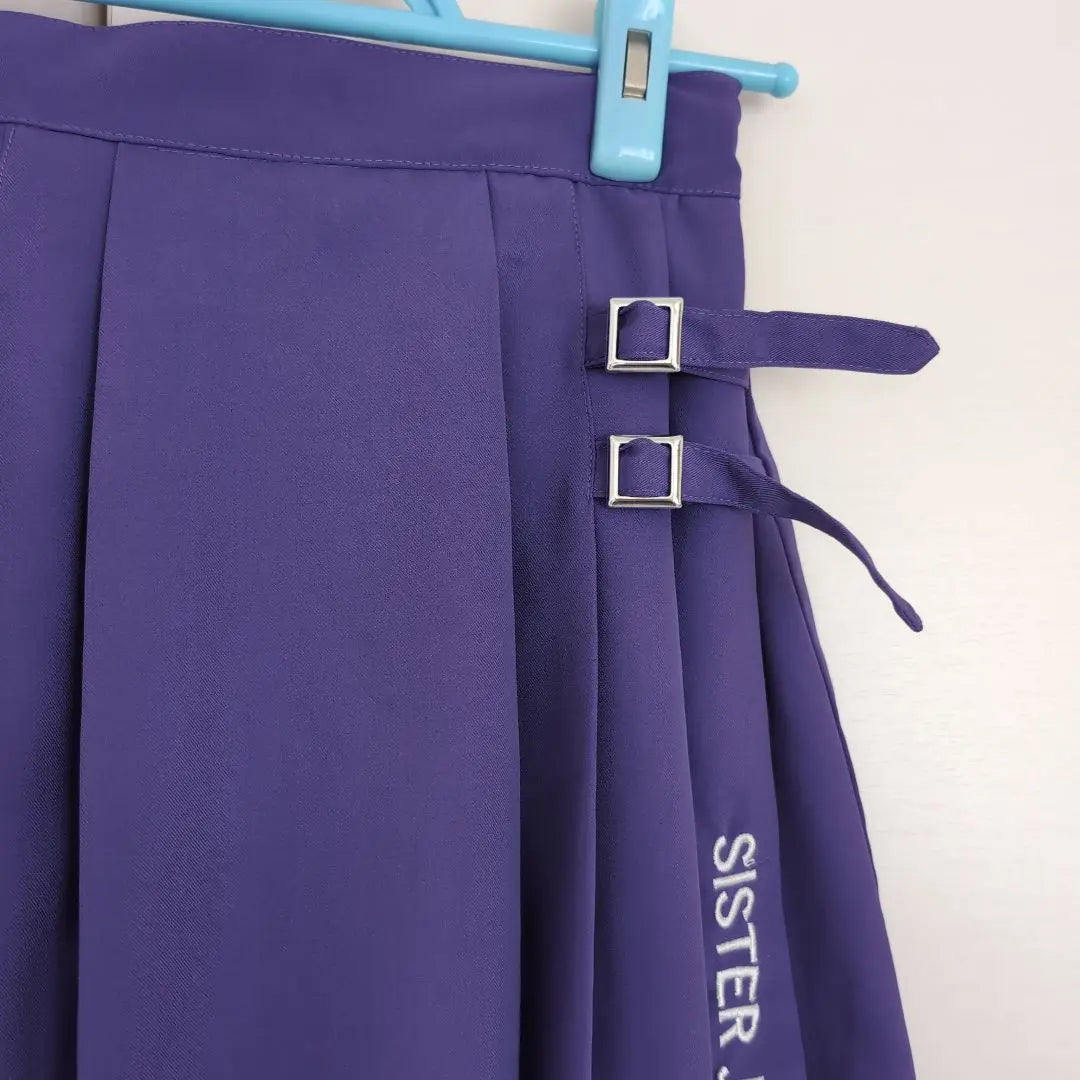 〈USED Good Condition♪〉SISTER JENNI 150cm Purple Pleated Skirt♪