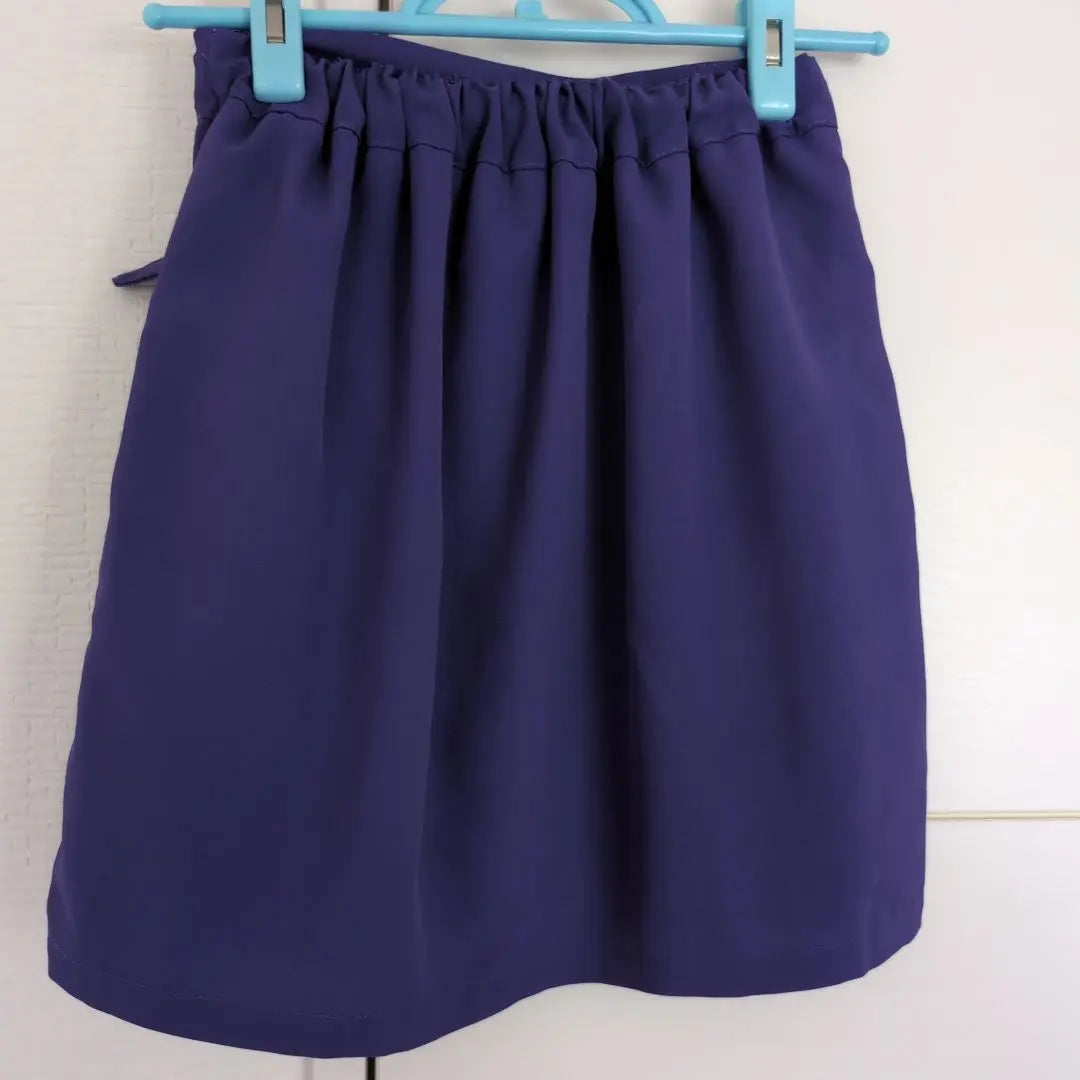 〈USED Good Condition♪〉SISTER JENNI 150cm Purple Pleated Skirt♪