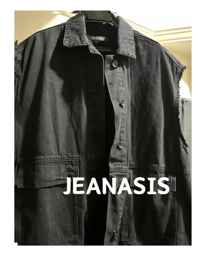 JEANASIS Chaqueta vaquera sin mangas F