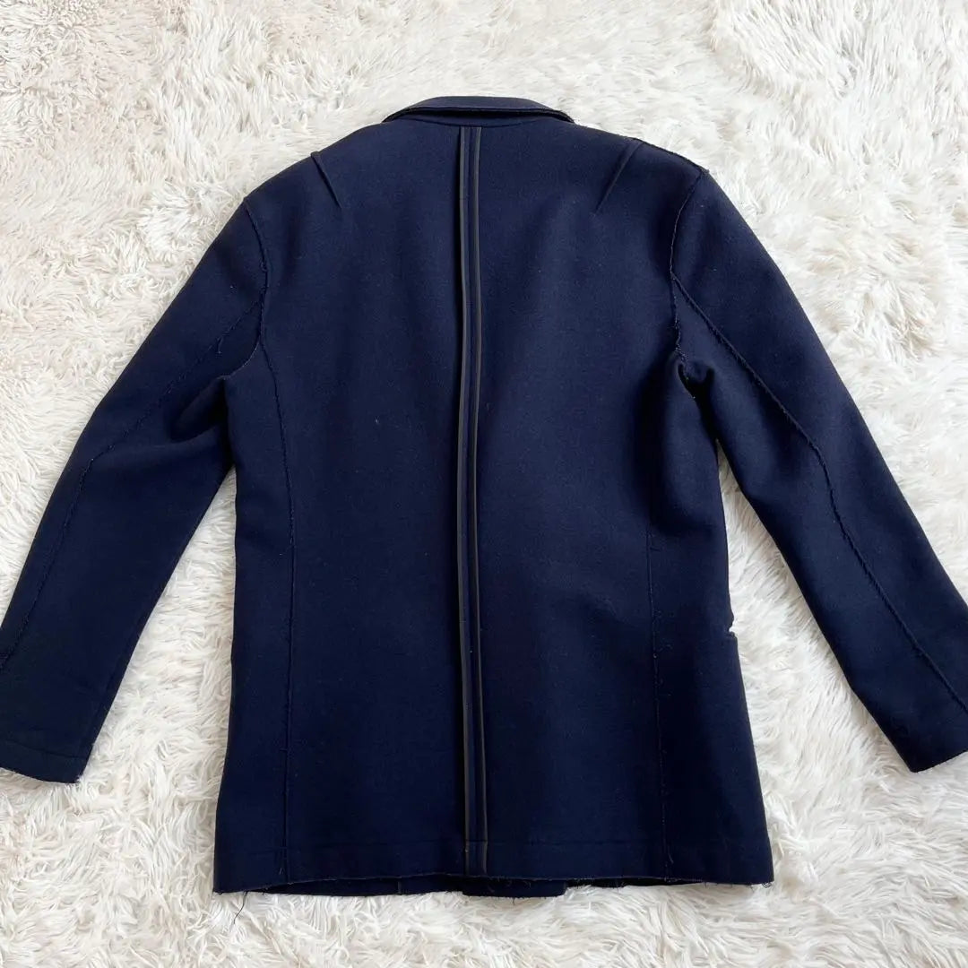 John Lawrence Sullivan Tailored Jacket Double Cashmere Blend Navy Navy