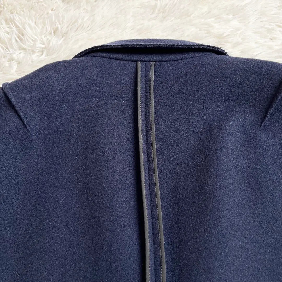 John Lawrence Sullivan Tailored Jacket Double Cashmere Blend Navy Navy