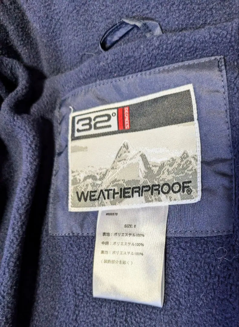 32°WEATERPROOF Snow Play Snowboard Snowboard Ski Wear Size 120