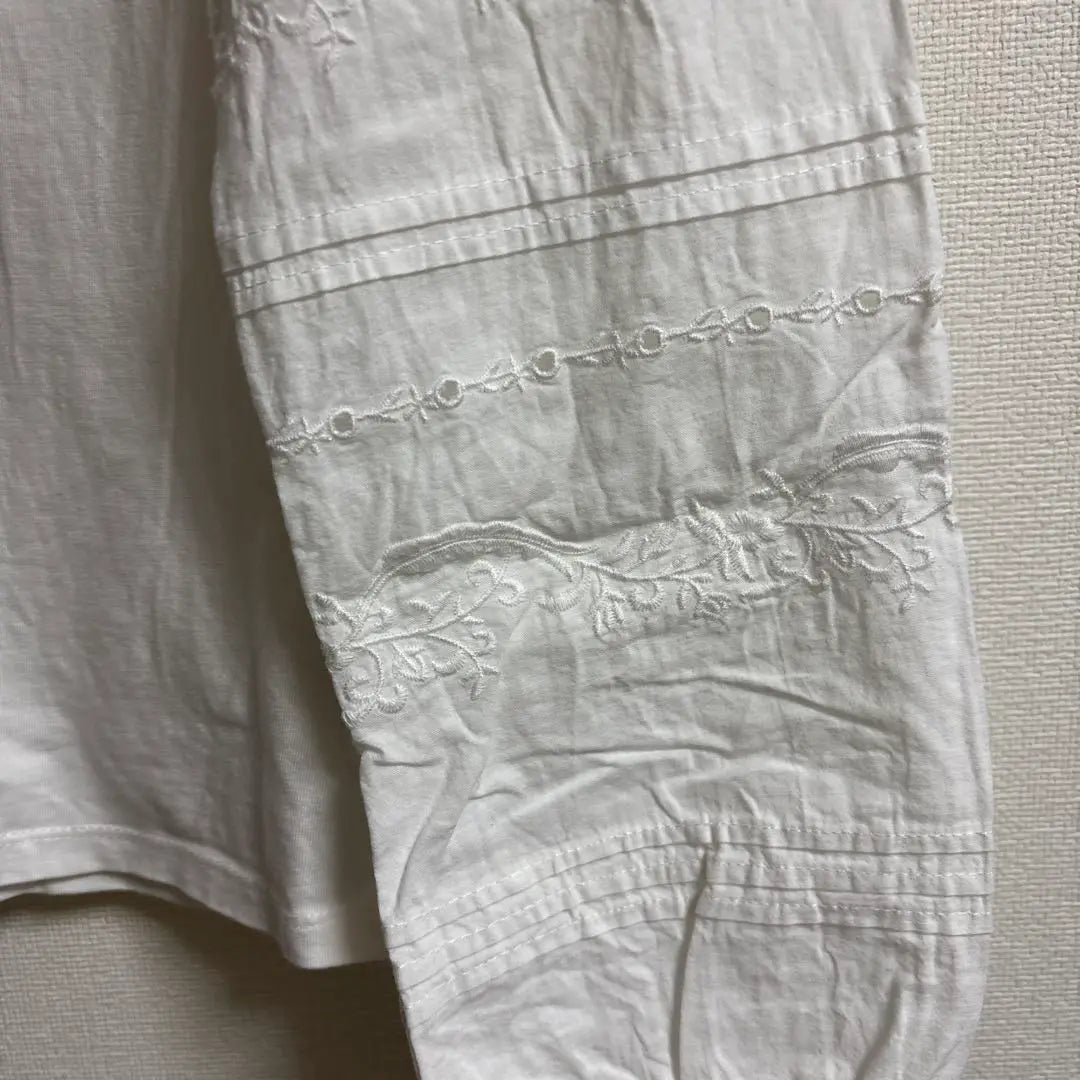 Camisa manga larga bordada ZARA 140cm