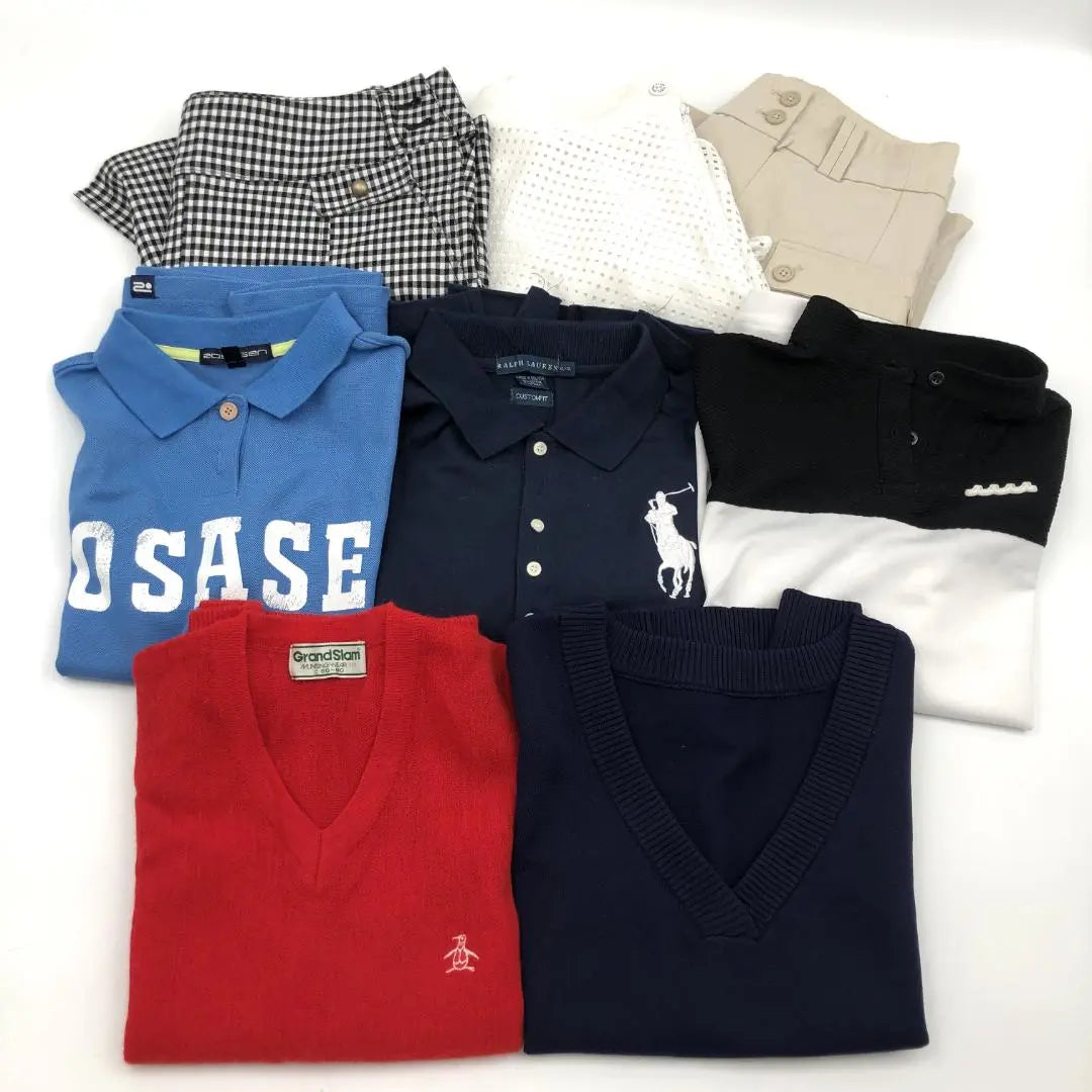 Ho -004 [Golf wear] Brand various/polo shirt/skirt/best/bulk sale