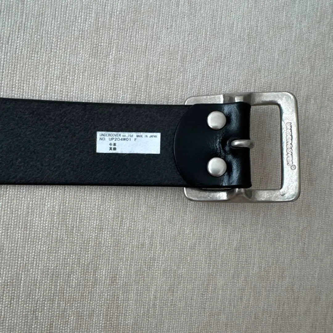 Sold out UNDERCOVER Leather Belt UD2-0480-W