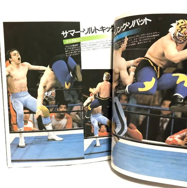 Reasonable and extremely rare ■ First generation Tiger mask photo book ■ Published in 1982 ■ Sayama Satoshi, New Japan Pro Wrestling