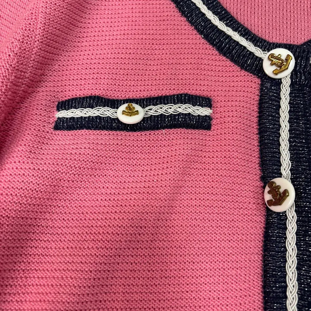 RICHIE WITCHIE Naigai Pink Cardigan Long Sleeve L size | Richie Witchie ナイガイ ピンク カーディガン 長袖Lサイズ