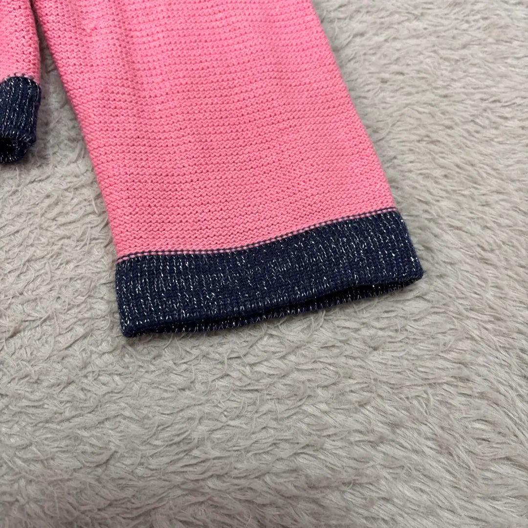 RICHIE WITCHIE Naigai Pink Cardigan Long Sleeve L size | Richie Witchie ナイガイ ピンク カーディガン 長袖Lサイズ