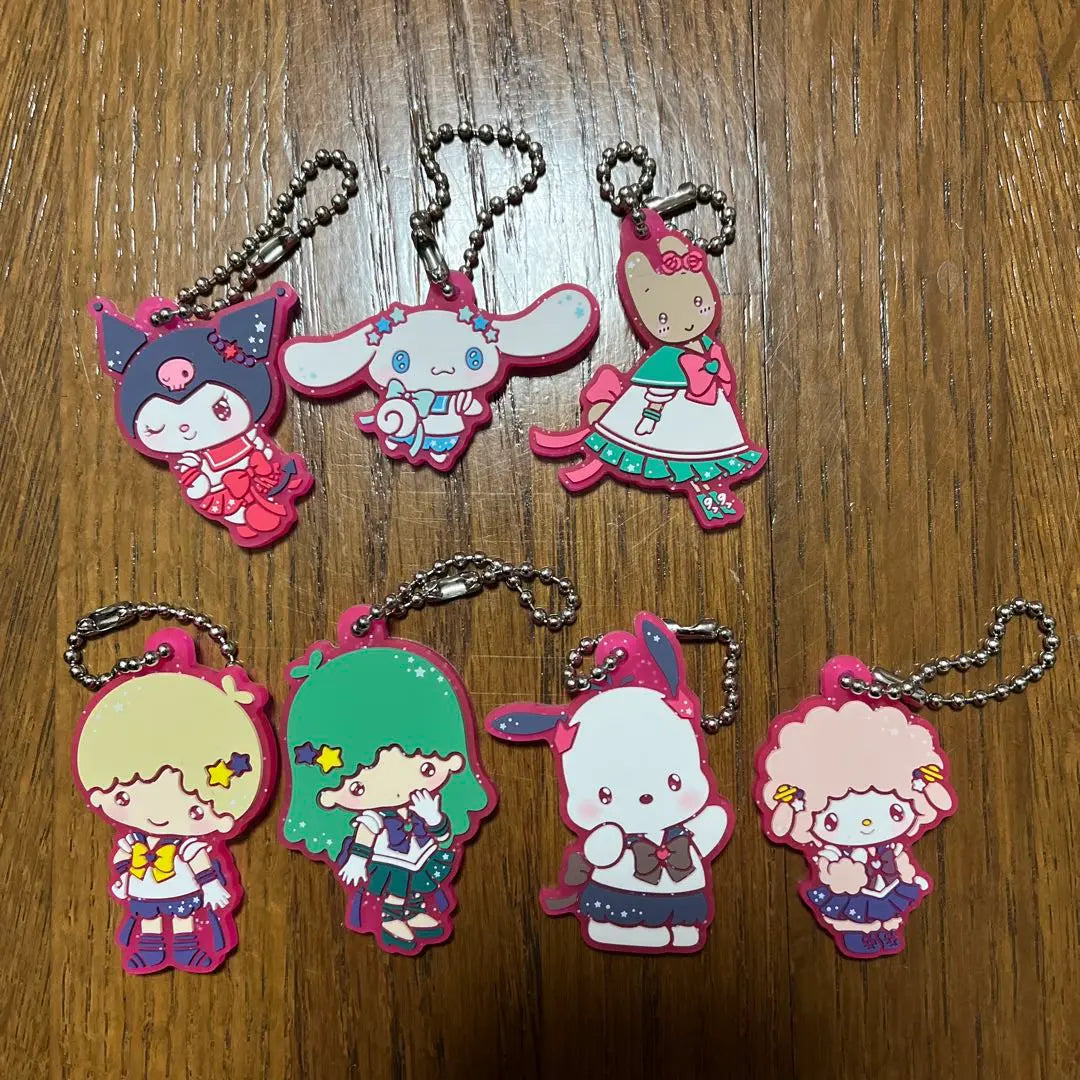 Sanrio Characters Keychain Set of 6