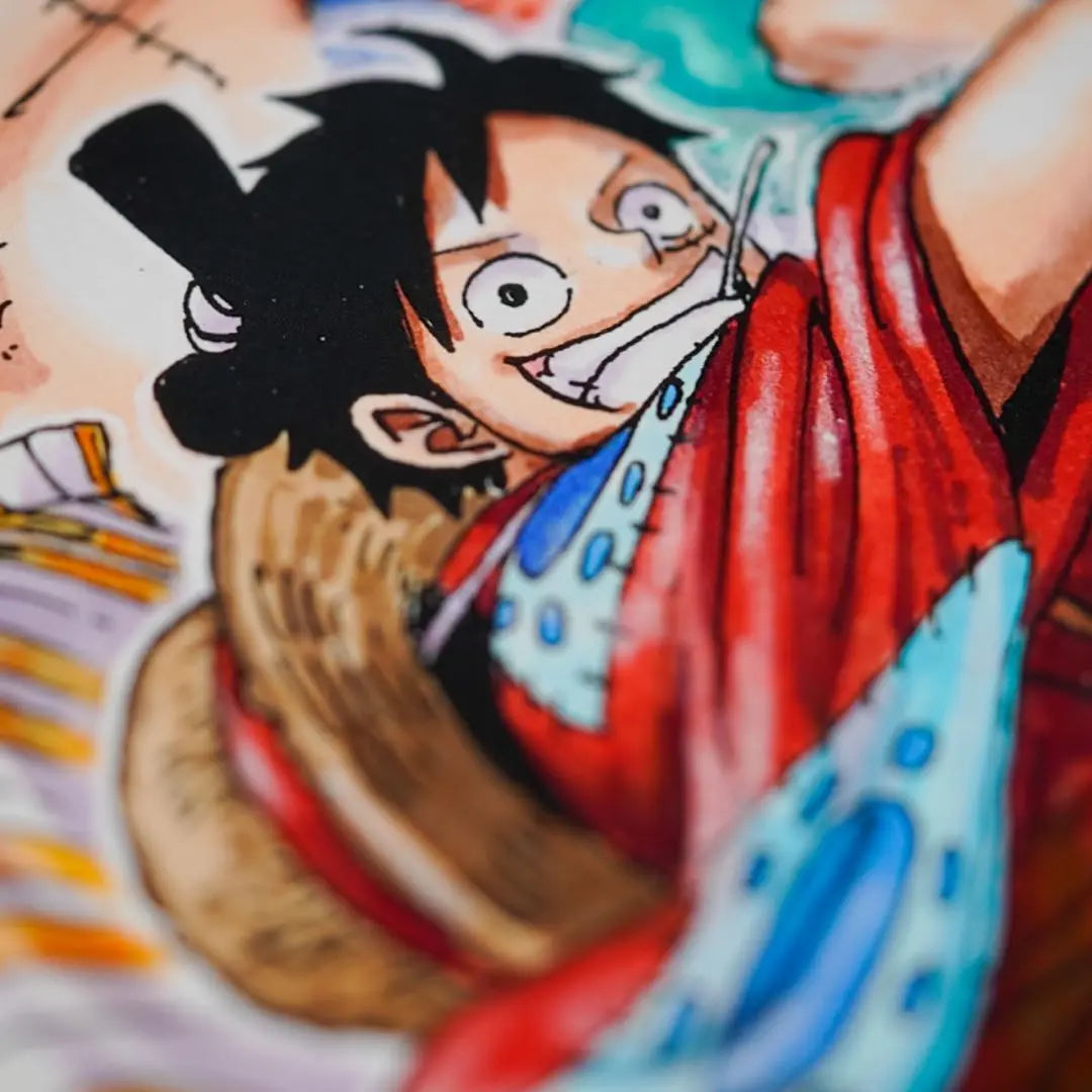 One Piece Manga Art Heritage Wano Country A2 Size