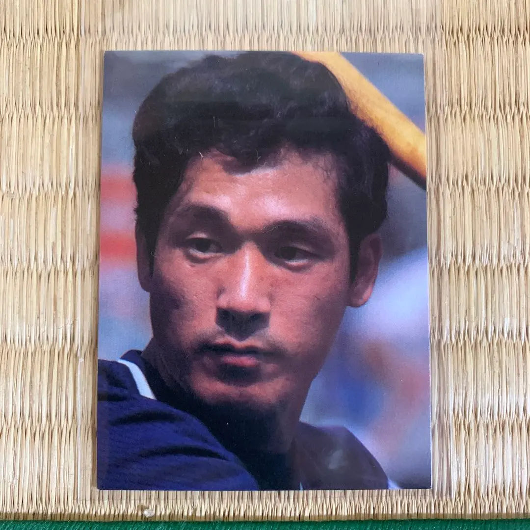 Calbee Professional Baseball Card 1979 Yokohama Taiyo Whales Nagasaki Keiichi