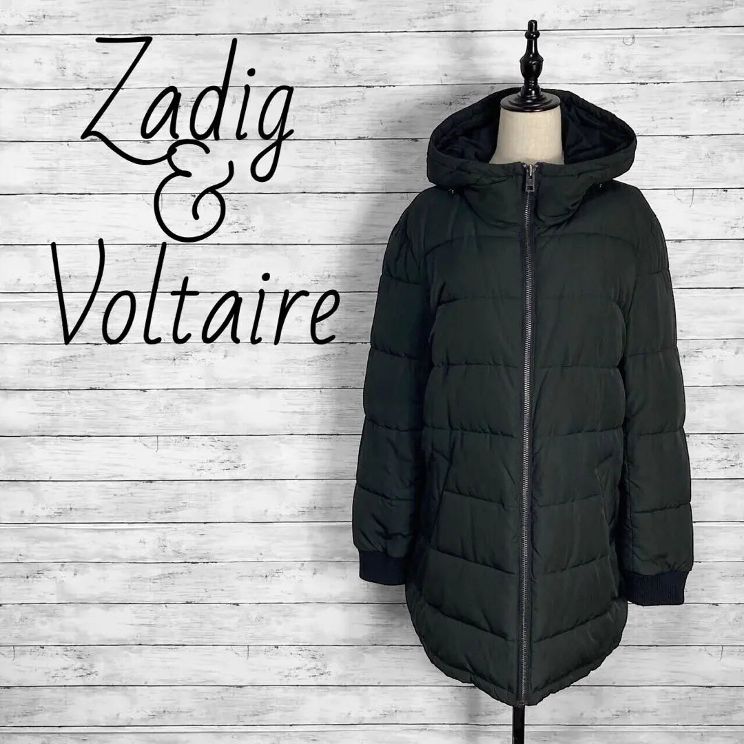 Zadiguevoltail batting down coat black | ザディグエヴォルテール 中綿ダウンコート ブラック