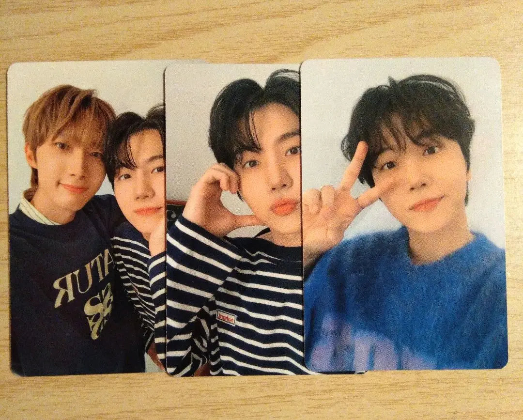 PENTAGON Gino Hui HOMESTAY 3 bonus trading cards Pentagon