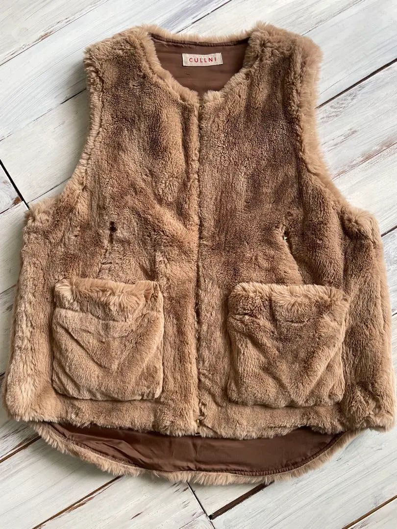 CULLNI Eco Fur Vest