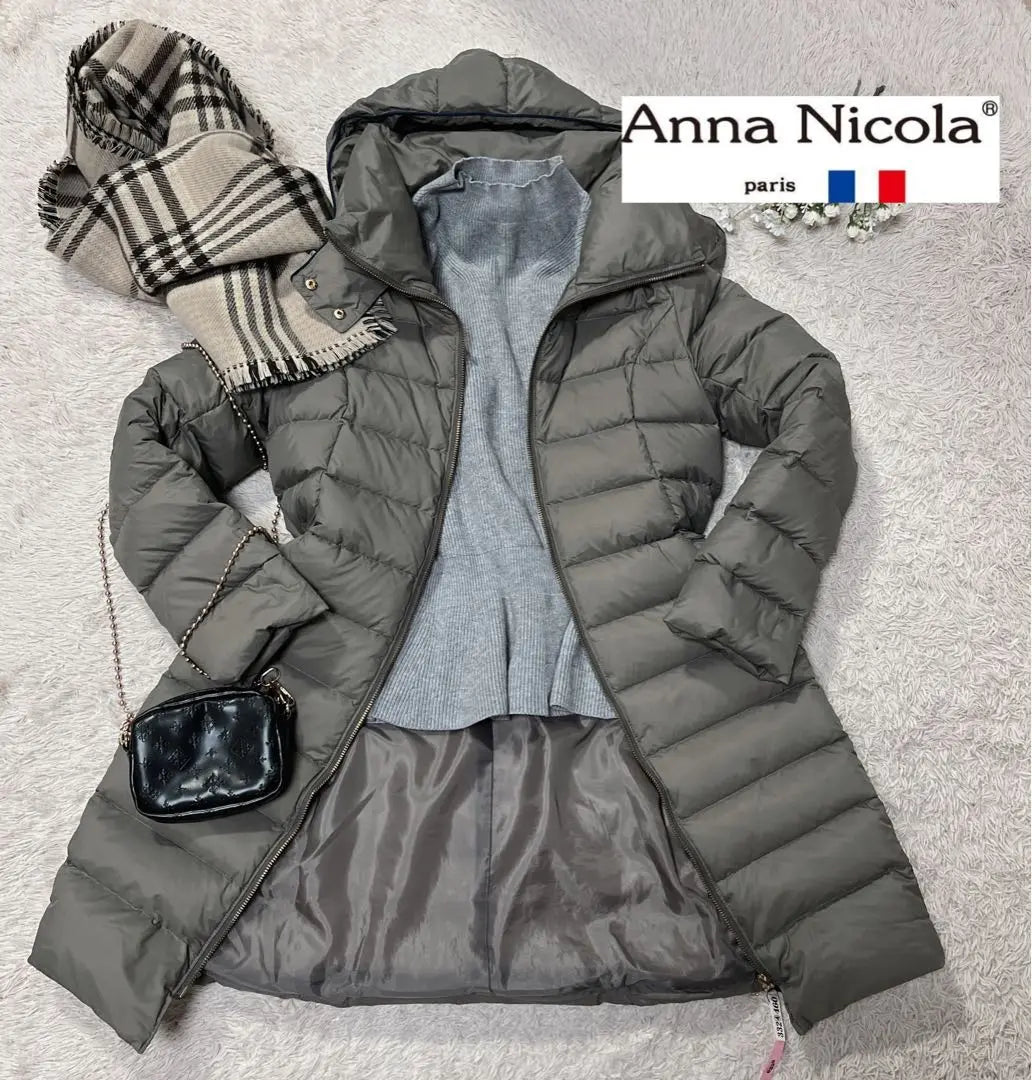 (Oferta de tiempo limitado) Chaqueta de plumas AnnaNicola limpia