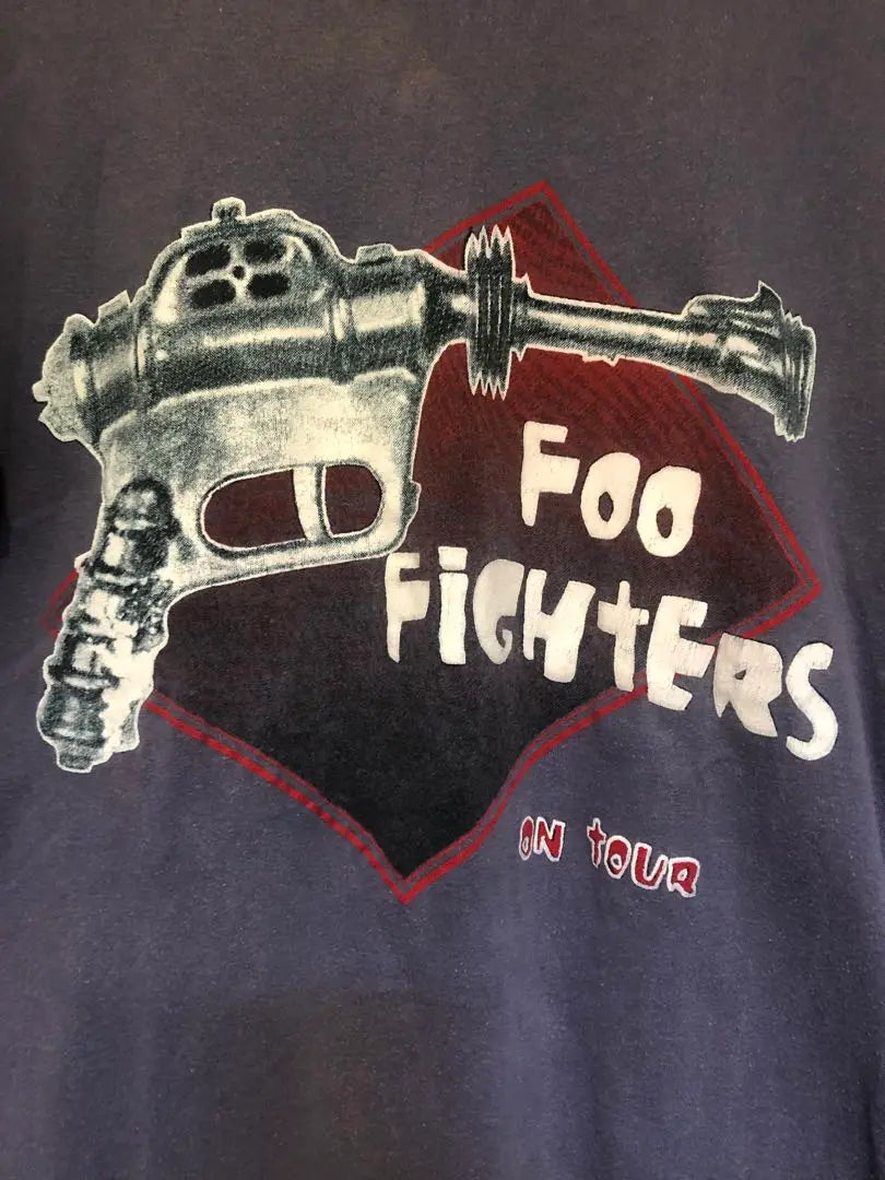 Camiseta vintage de Foo Fighters, banda de rock Nirvana