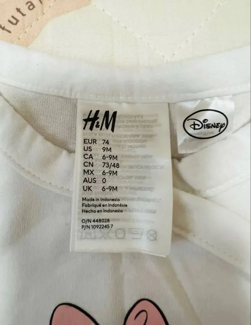 Conjunto de 2 piezas de mameluco de Minnie Mouse de H&amp;M