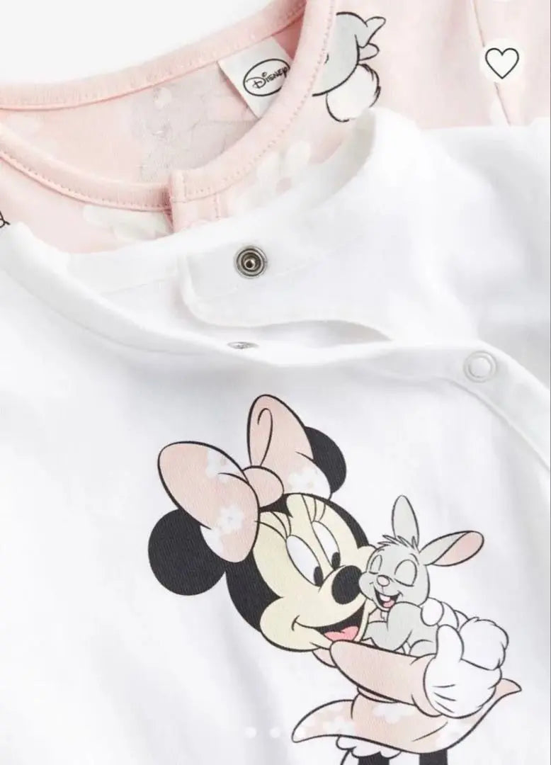 Conjunto de 2 piezas de mameluco de Minnie Mouse de H&amp;M