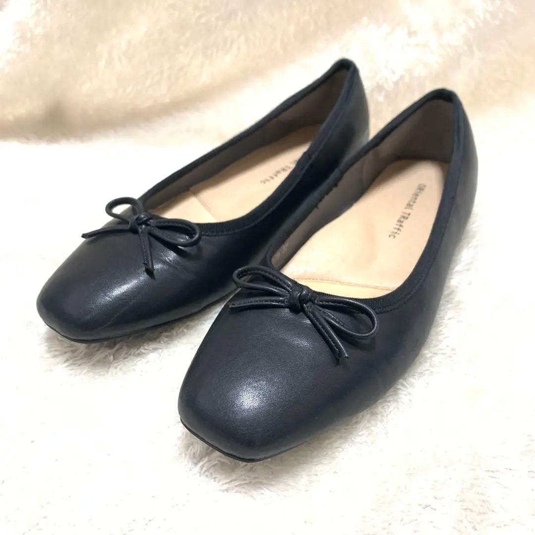 ⭐︎ Beautiful goods ⭐︎ Oriental Traffick Flying Pumps Black 23.5cm 37