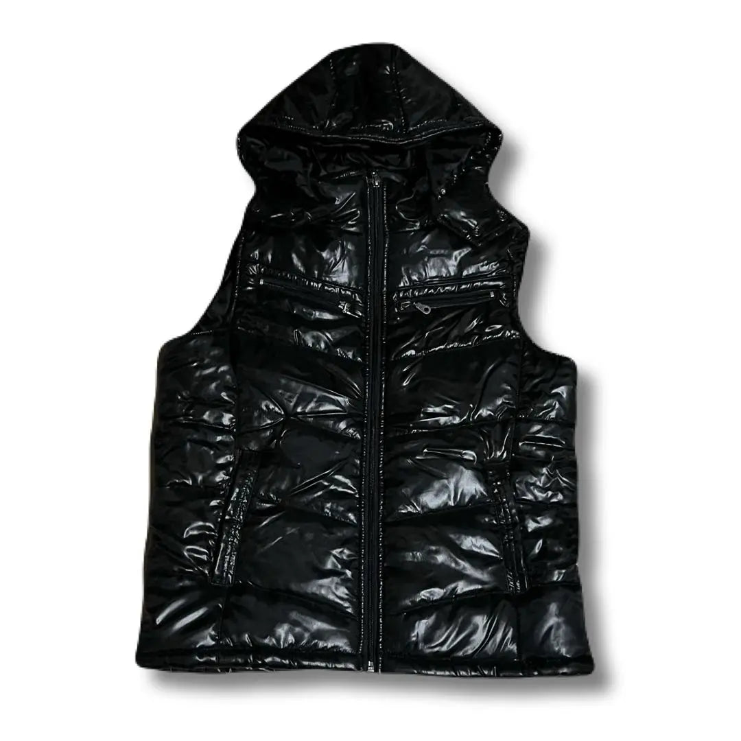 Archive Down Vest Gloss Glossy Light Length Y2K 00s Heisei Older Brothers McBuri