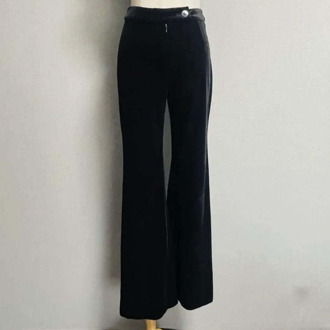 Good condition DRACAENA backless pants suit black velour black set