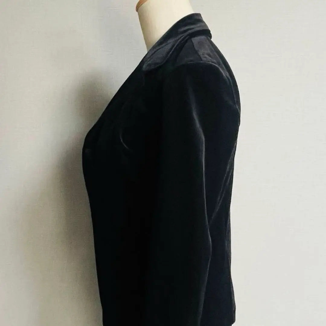 Good condition DRACAENA backless pants suit black velour black set