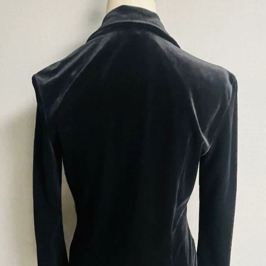 Good condition DRACAENA backless pants suit black velour black set