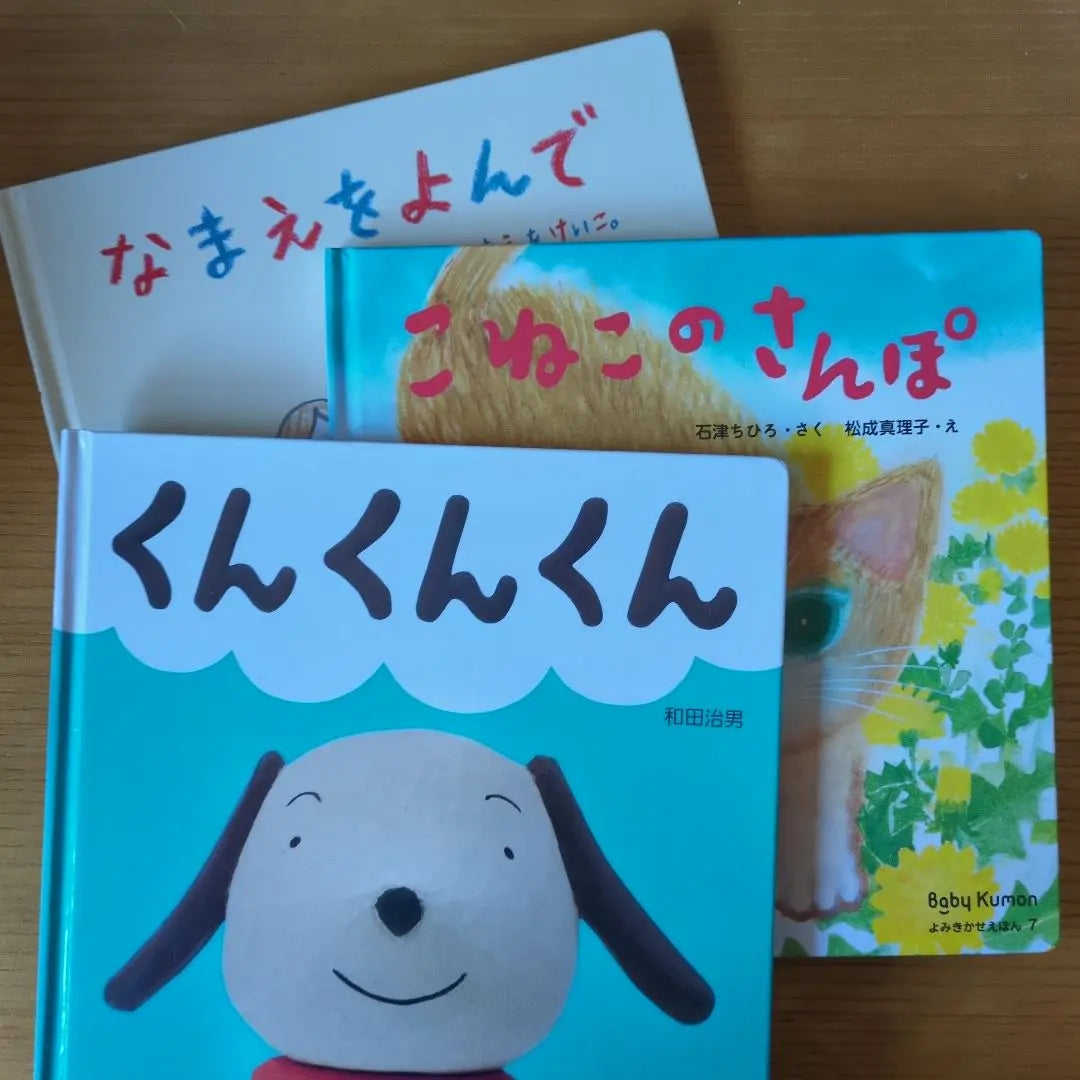 Baby Kumon Leading Namai 3 books