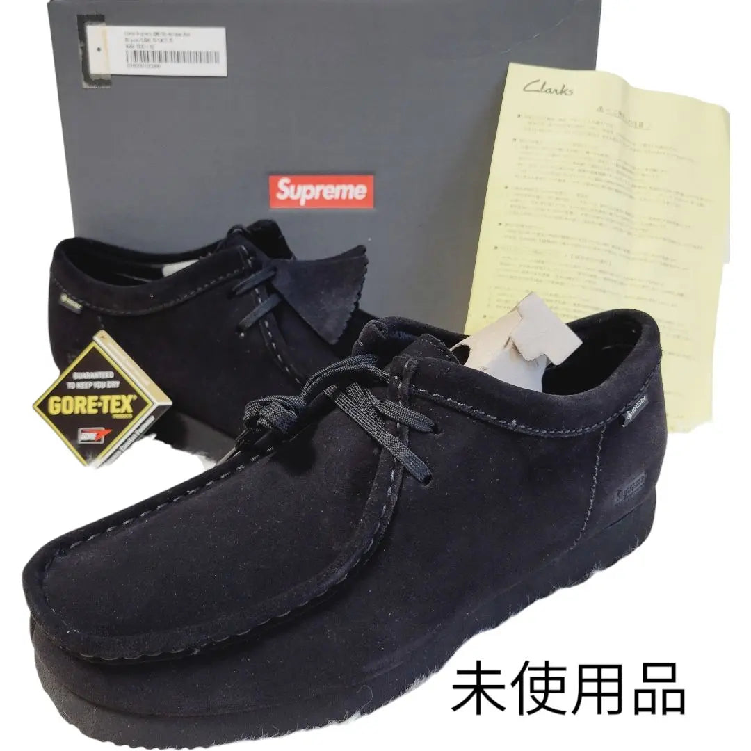 Obra maestra Supreme Clarks Warabie Gore-Tex 26.5 Negro