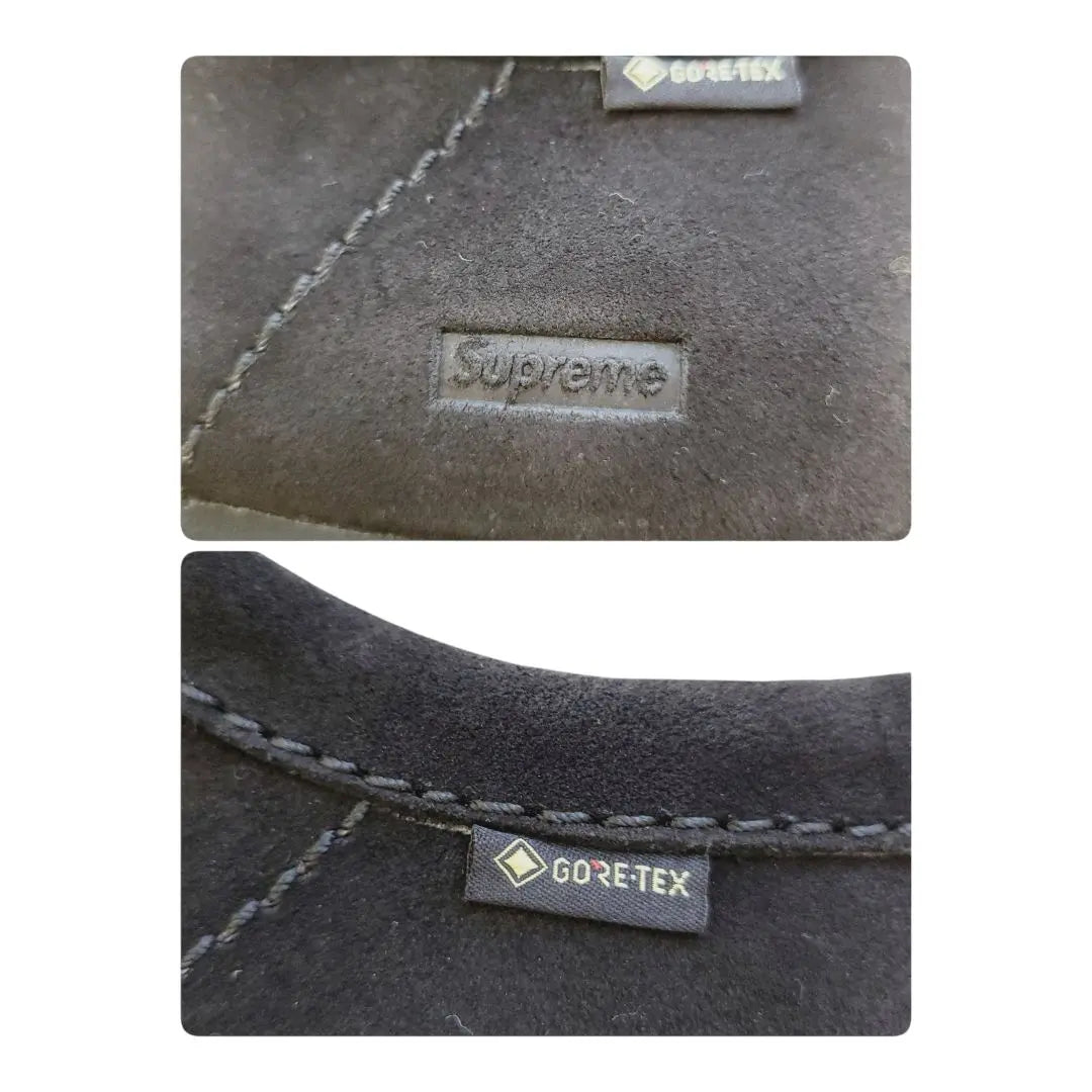 Obra maestra Supreme Clarks Warabie Gore-Tex 26.5 Negro